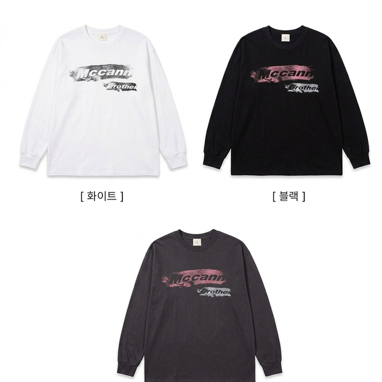 ビンテージグラフィック長袖Tシャツ
