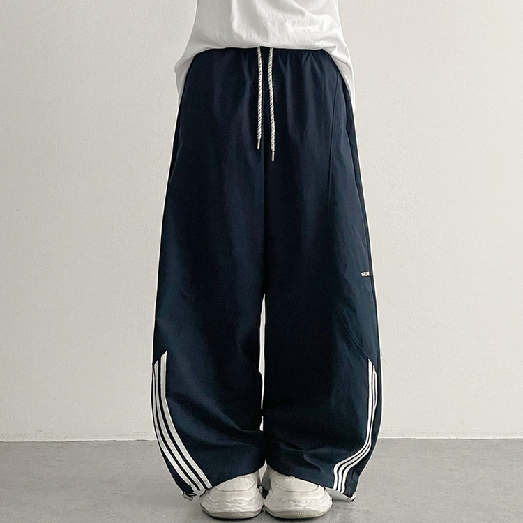 アノラックラインスポーティパンツ NAVY