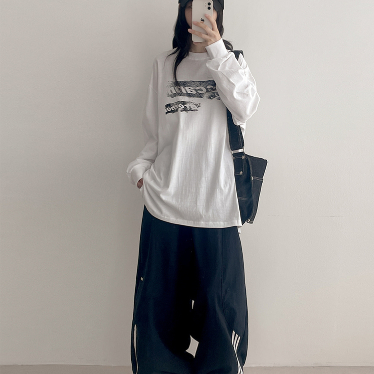 アノラックラインスポーティパンツ NAVY
