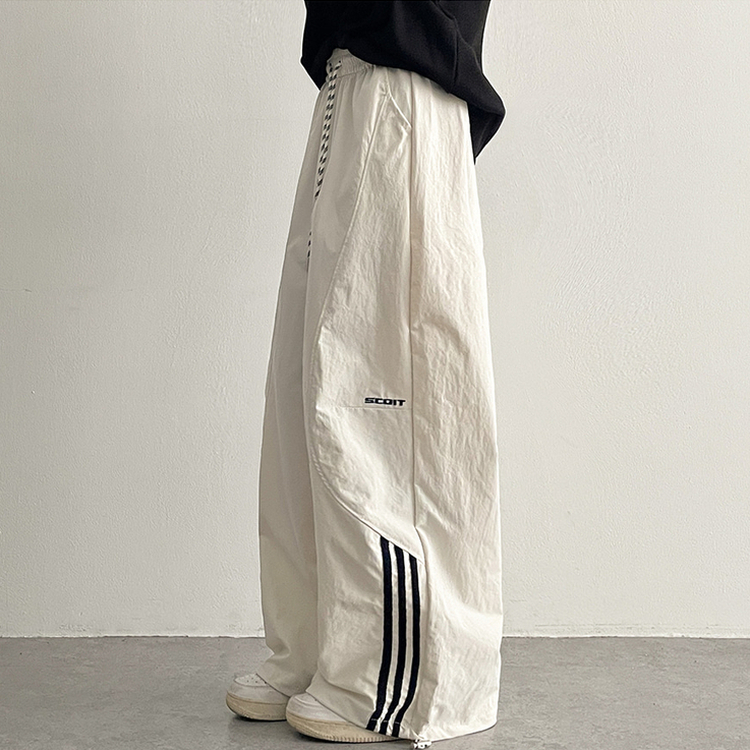 アノラックラインスポーティパンツ IVORY