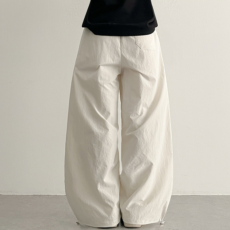 アノラックラインスポーティパンツ IVORY