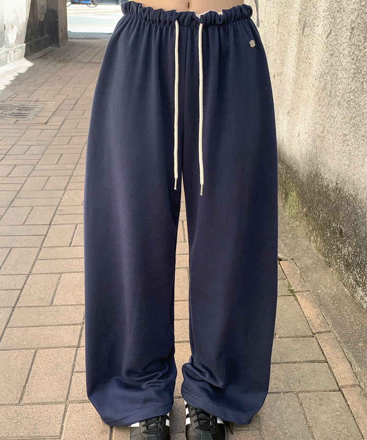 ワイドトレーニングパンツ(6color) NAVY