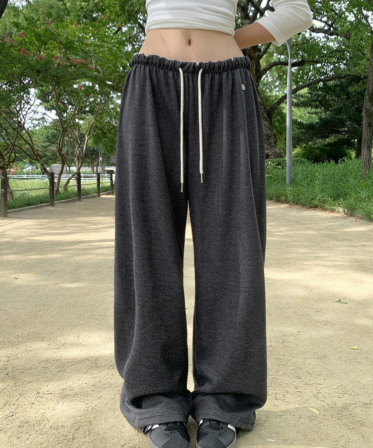 ワイドトレーニングパンツ(6color) CHARCOAL