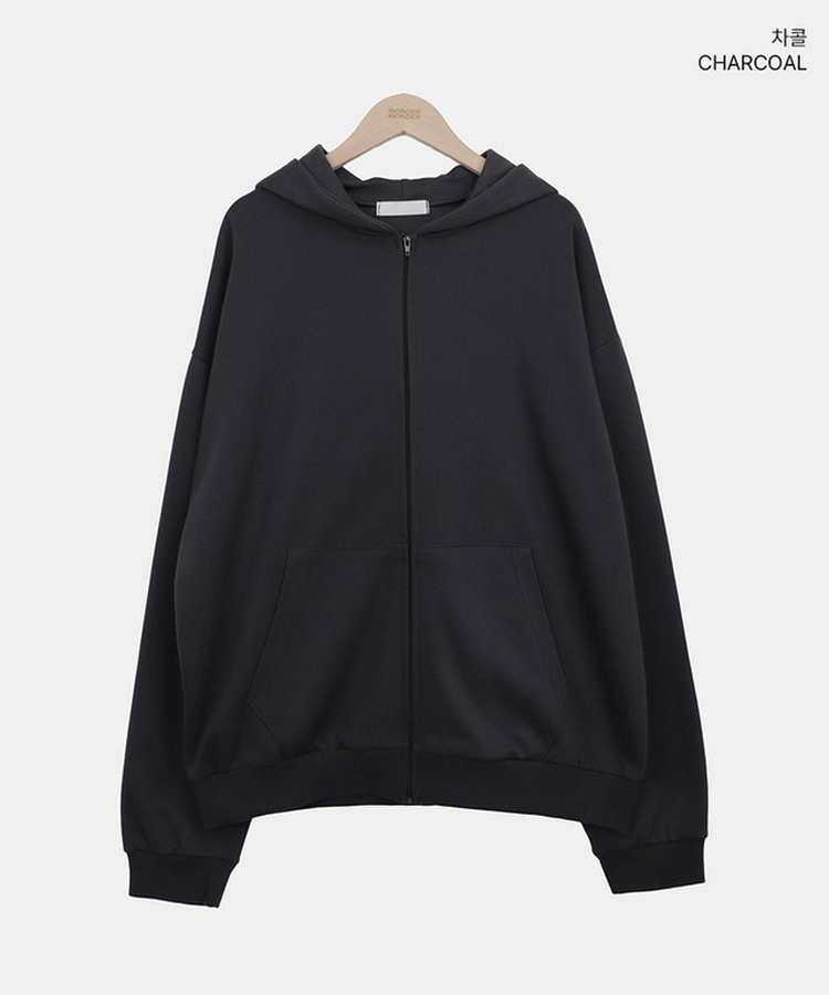 ジップアップフードトレーナー(6color)