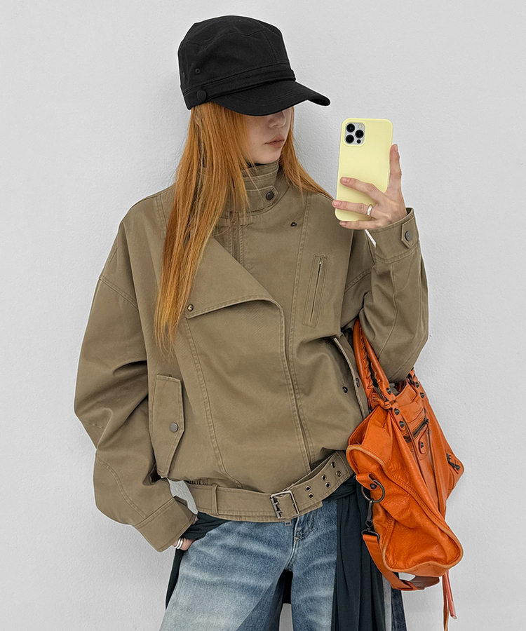 ヴィンテージボタンキャップ BLACK