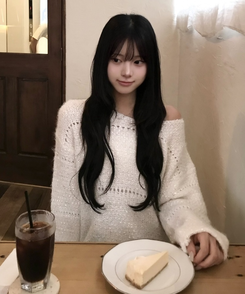 스카치 루즈핏 라운드 니트 아이보리