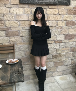 【1+1⭐기획】레이어드 슬림 컬러 긴팔 티셔츠 9color 검정