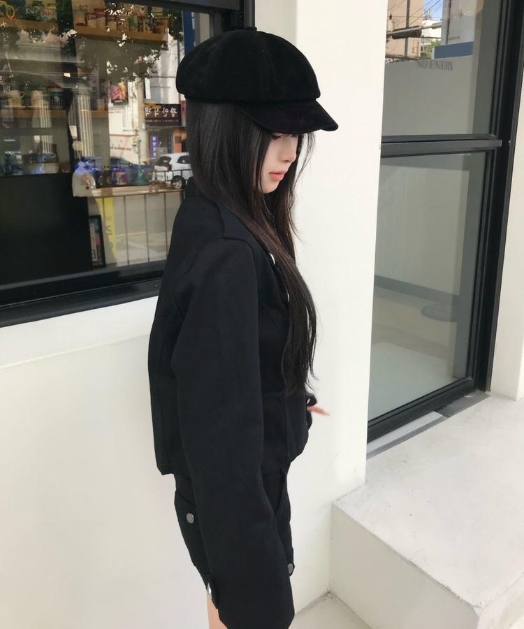 나폴레옹 쇼트 재킷 블랙