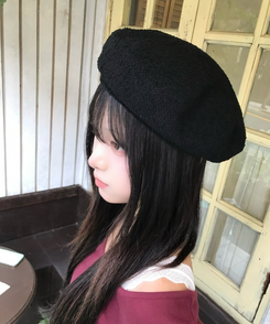 소프트 부크 레벨리 모자 블랙
