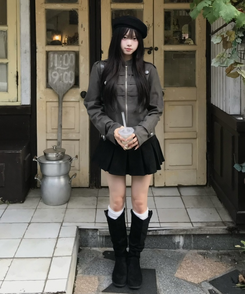 소프트 부크 레벨리 모자 블랙