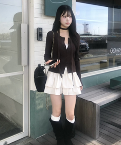 퀼팅 체인 백 검정