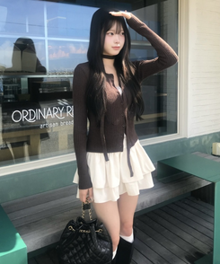 퀼팅 체인 백 검정
