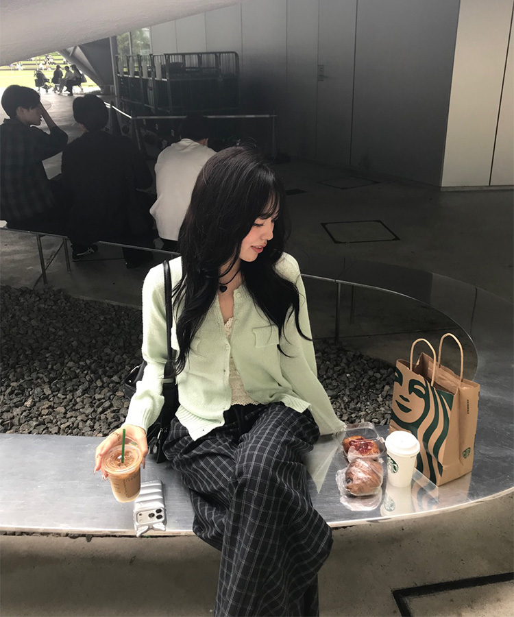 코르셋 스타일 레이스 캐미솔 크림