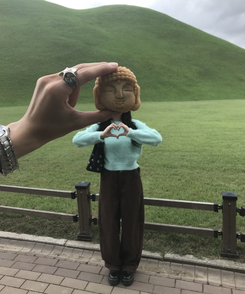 【단독상품】비비드 컬러 크롭 니트 민트