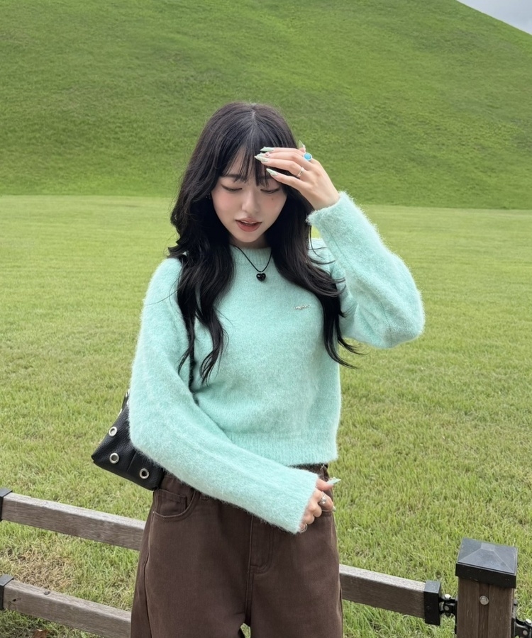 【벌룬핏♥기장별】벌룬 커브 와이드 팬츠 브라운