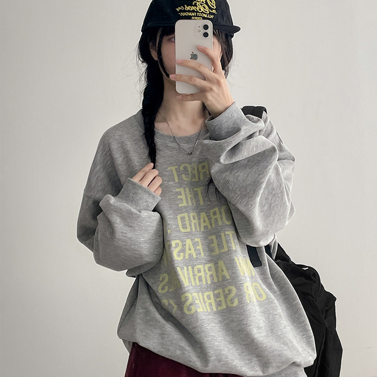 レタリングスウェット(5color)｜スウェット｜韓国ファッション通販 SONA