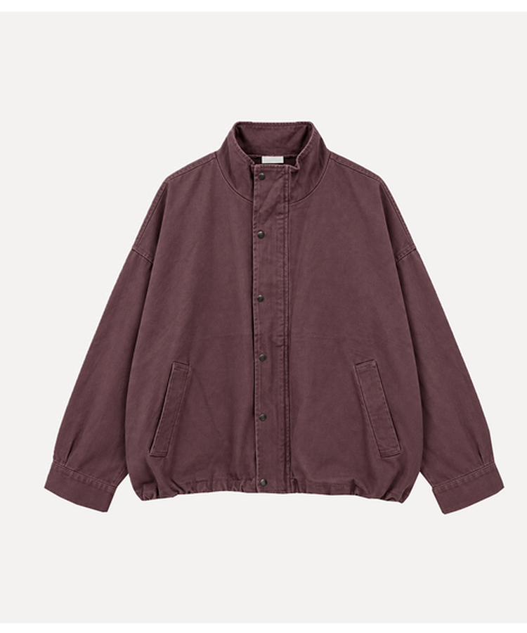 브릭 빈티지 하이넥 루즈핏 야상 자켓점퍼 3color