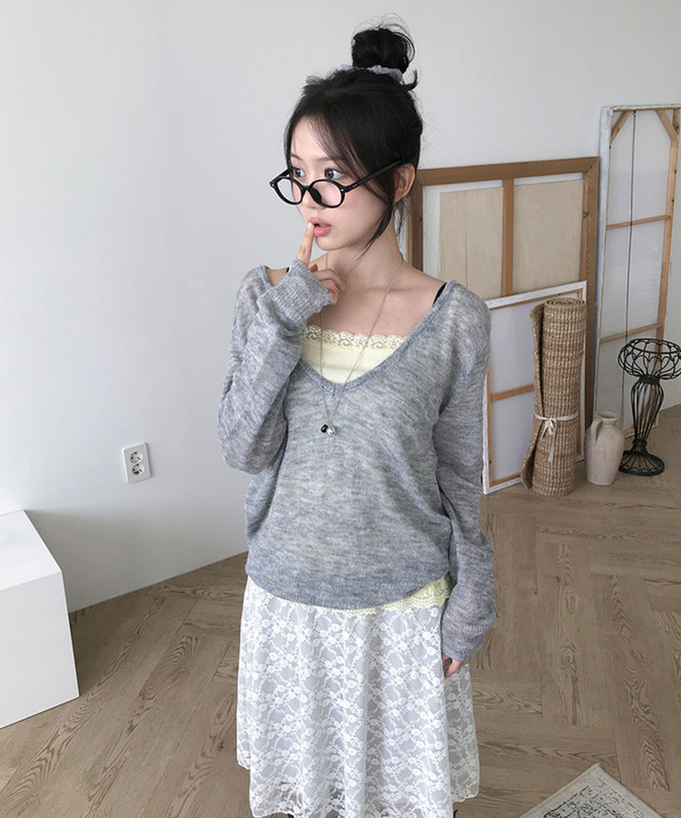 페퍼 폴딩밴딩 셔링 플레어 A라인 레이스 미디 스커트 파스텔그린
