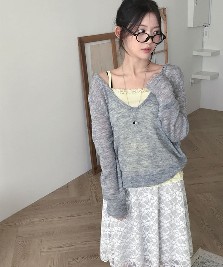 페퍼 폴딩밴딩 셔링 플레어 A라인 레이스 미디 스커트 파스텔그린