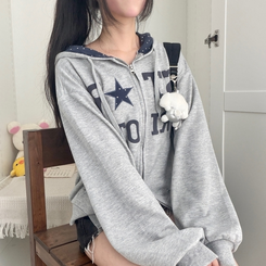 별도트 후드 안감 키치 러블리 오버핏 후드집업 6color 메란지
