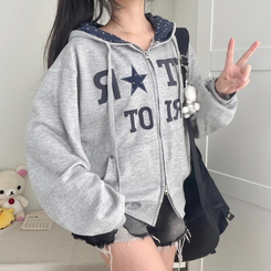 별도트 후드 안감 키치 러블리 오버핏 후드집업 6color 메란지