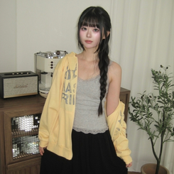 코디 꿀템 레이스 레이어드 데일리 이너 은근 섹시 캡나시 그레이