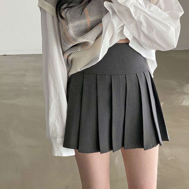 ハーフプリーツテニススカート｜ミニスカート｜韓国ファッション通販 SONA