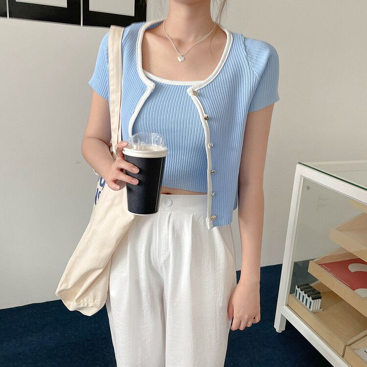 リネンピンタックワイドスラックス IVORY