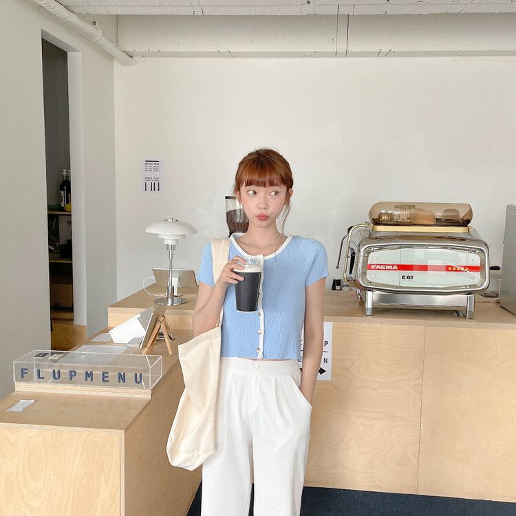 リネンピンタックワイドスラックス IVORY