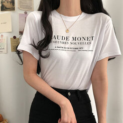 半袖Tシャツ レタリング半袖Tシャツ ホワイト