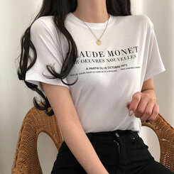 半袖Tシャツ レタリング半袖Tシャツ ホワイト