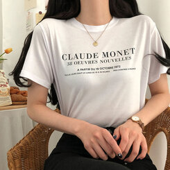 半袖Tシャツ レタリング半袖Tシャツ ホワイト