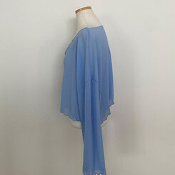 아일라 크롭 날라리 오프 니트 티셔츠