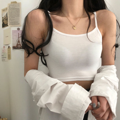 クロップキャミソール ホワイト