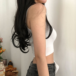 クロップキャミソール ホワイト